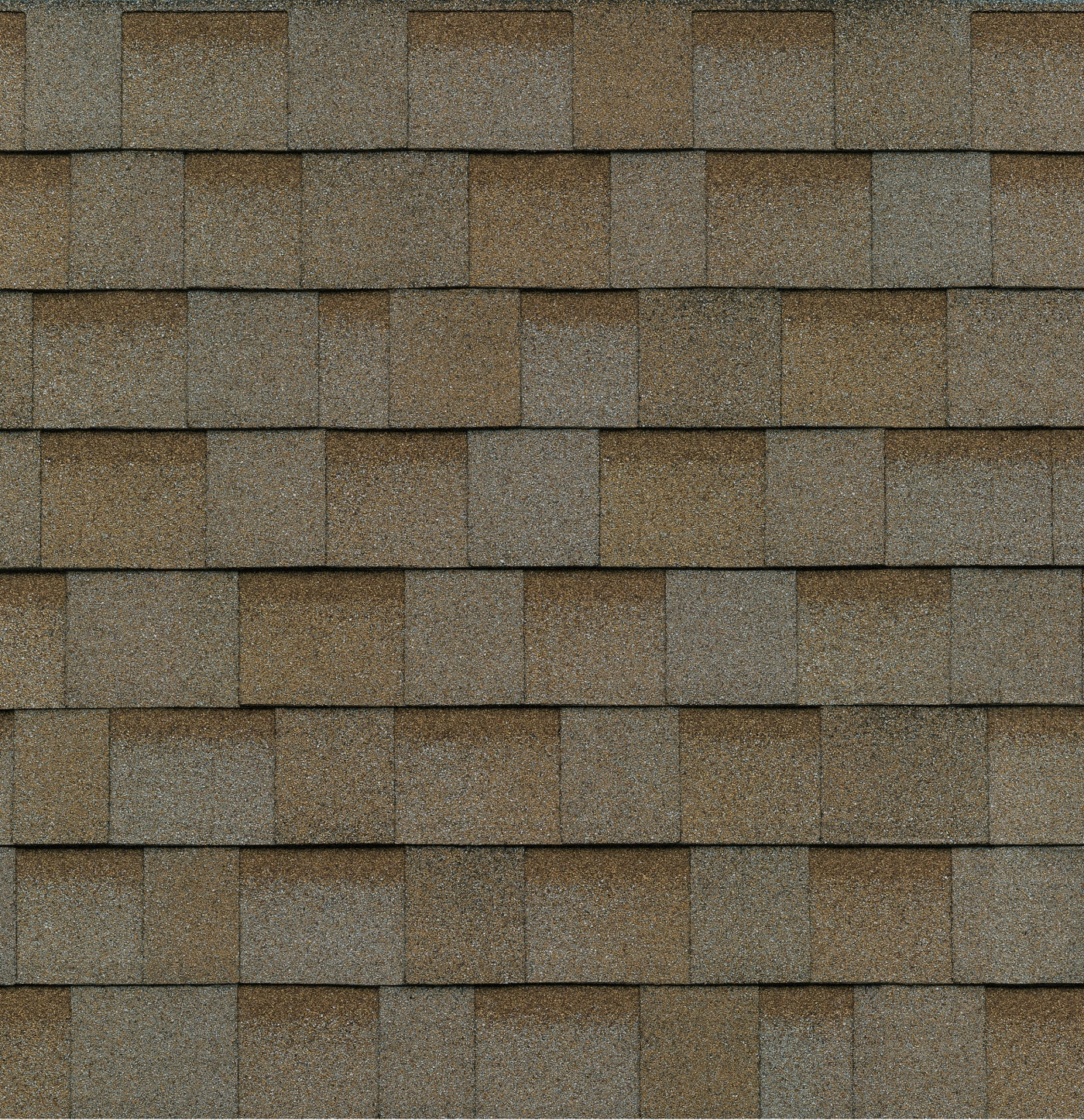 Cambridge brown and gray asphalt shingles beautifully form a neat, overlapping pattern on the roof, adding an elegant touch with their cool colors.