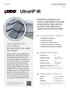 IKO UltraHP® IR | Ficha Técnica - IR